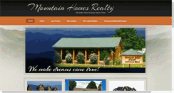 Desktop Screenshot of mountainhomesrealty.com