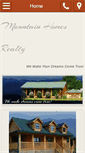 Mobile Screenshot of mountainhomesrealty.com